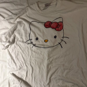 Hello Kitty T-shirt  - Har målat hello Kitty själv len det håller utmärkt i tvätten! 