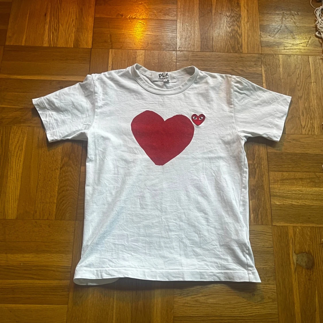 Vit t-shirt Comme des Garçons - 1