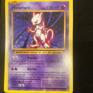 Mewtwo. - Mewtwo är i bra skick.