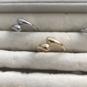 Rostfritt stål ring  - Justerbar styck pris 