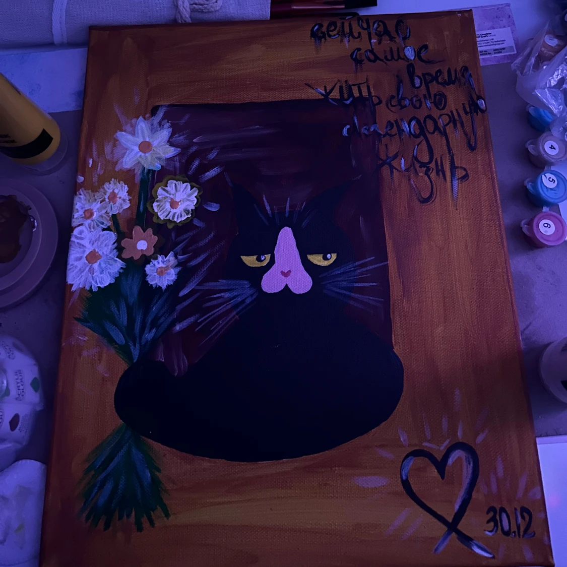 Exempelvis av mina kreativa konstverk