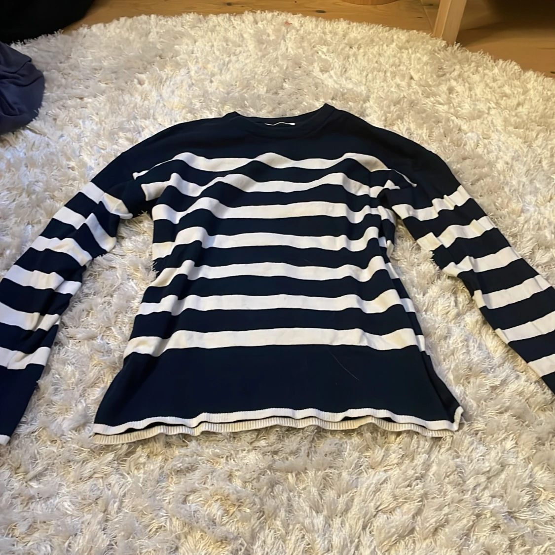 Randig långärmad tröja från MNG