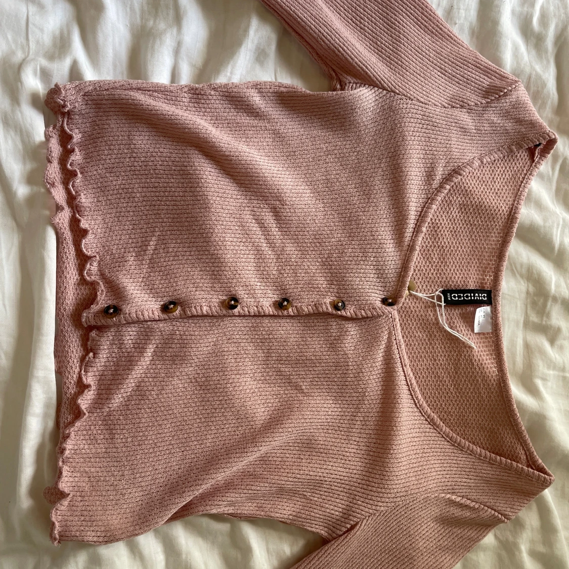 Rosa kofta från H&M Divided XS