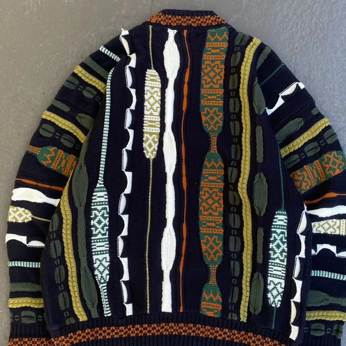 Mönstrad stickad tröja från Campus XL - 1