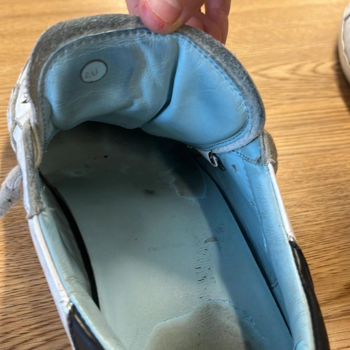 Vita Philippe Model sneakers i skinn - 2