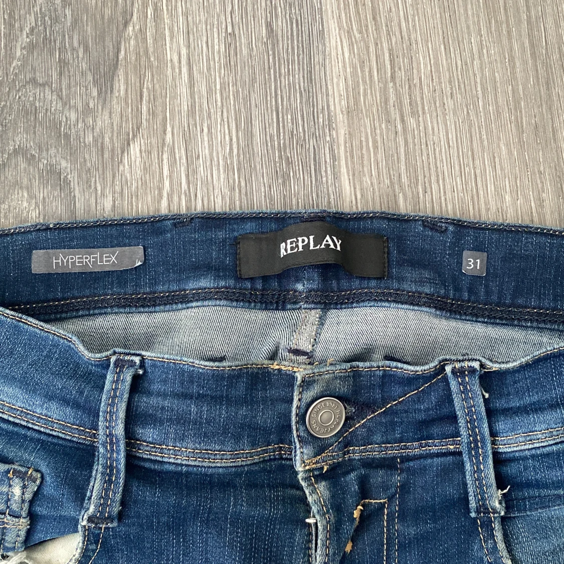 Replay Anbass blå jeans herr - 4