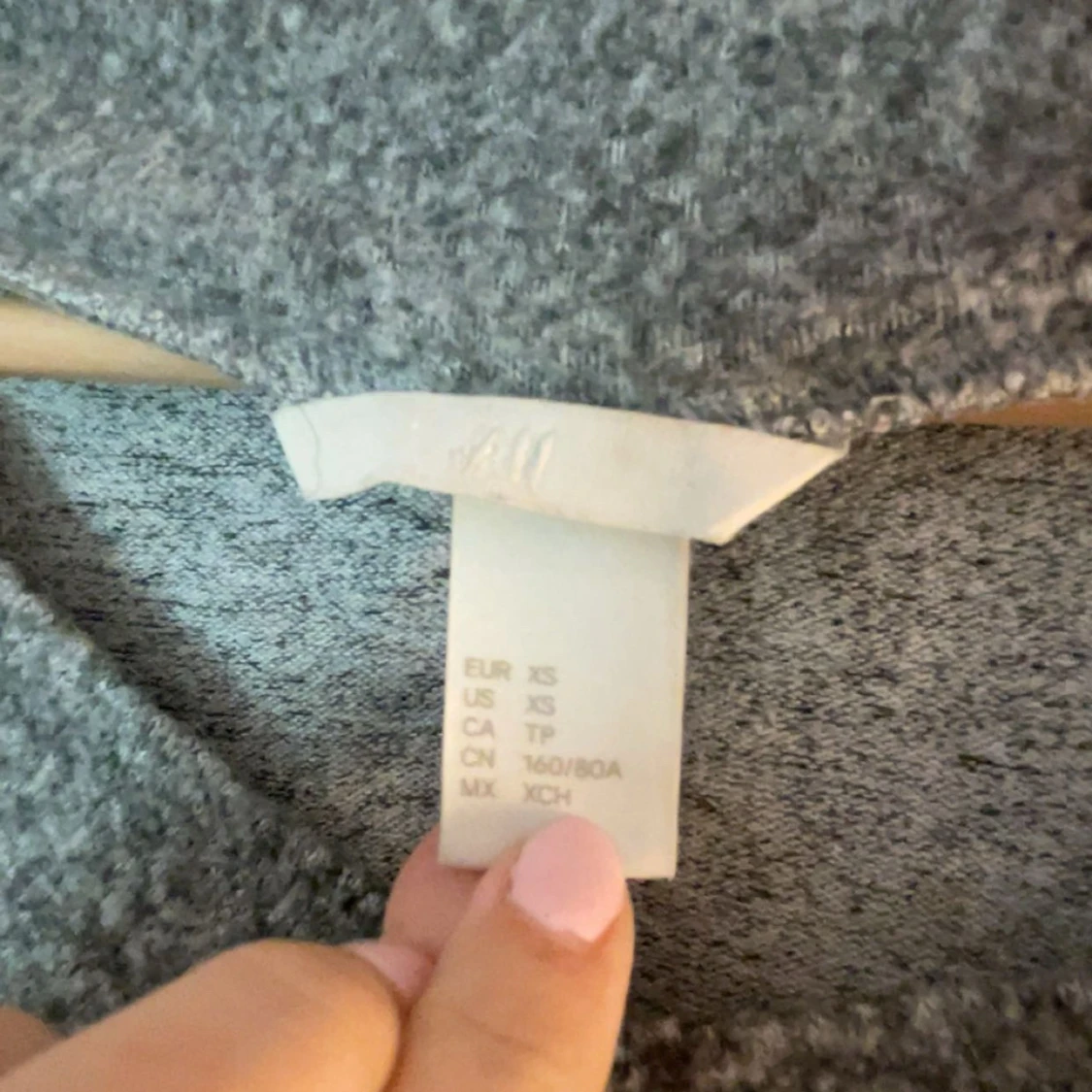 Grå stickad tröja från H&M - 2