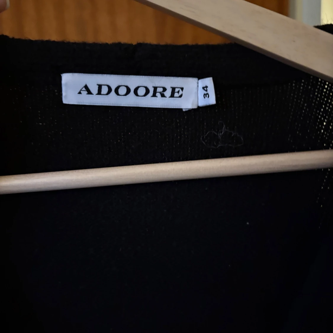 Svart långärmad klänning från Adoore - 2