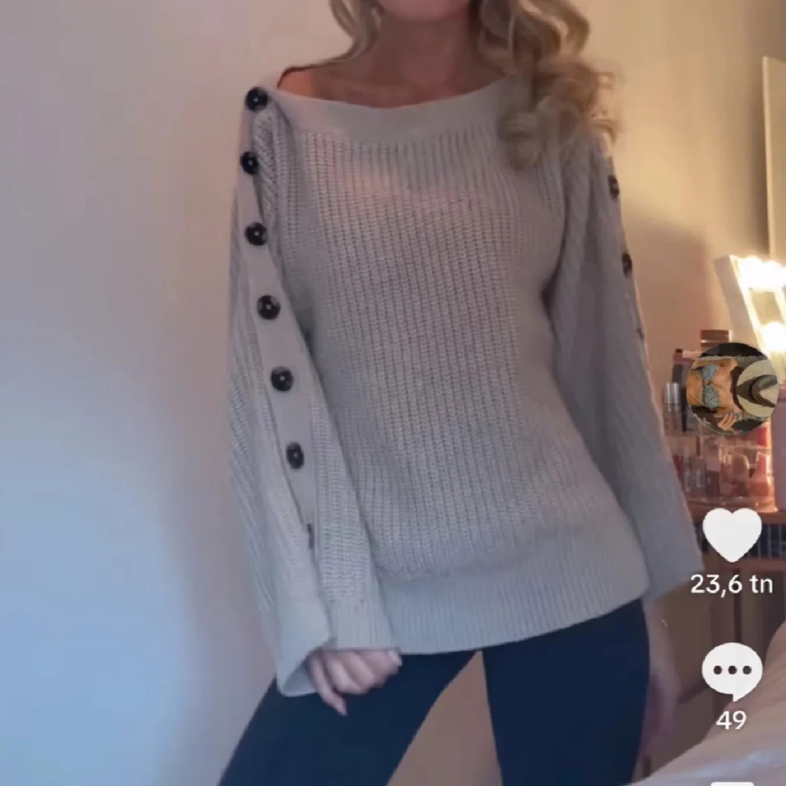 Såå najs stickad tröja - 1