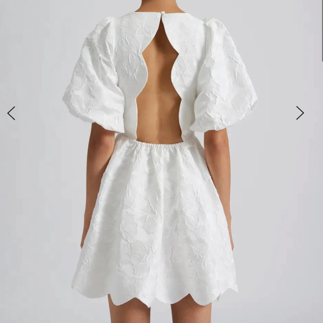 Vit Malina klänning