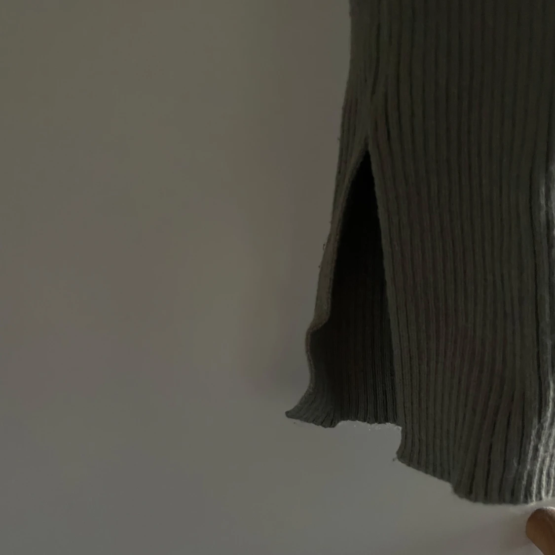 Grön ribbad tröja - 2