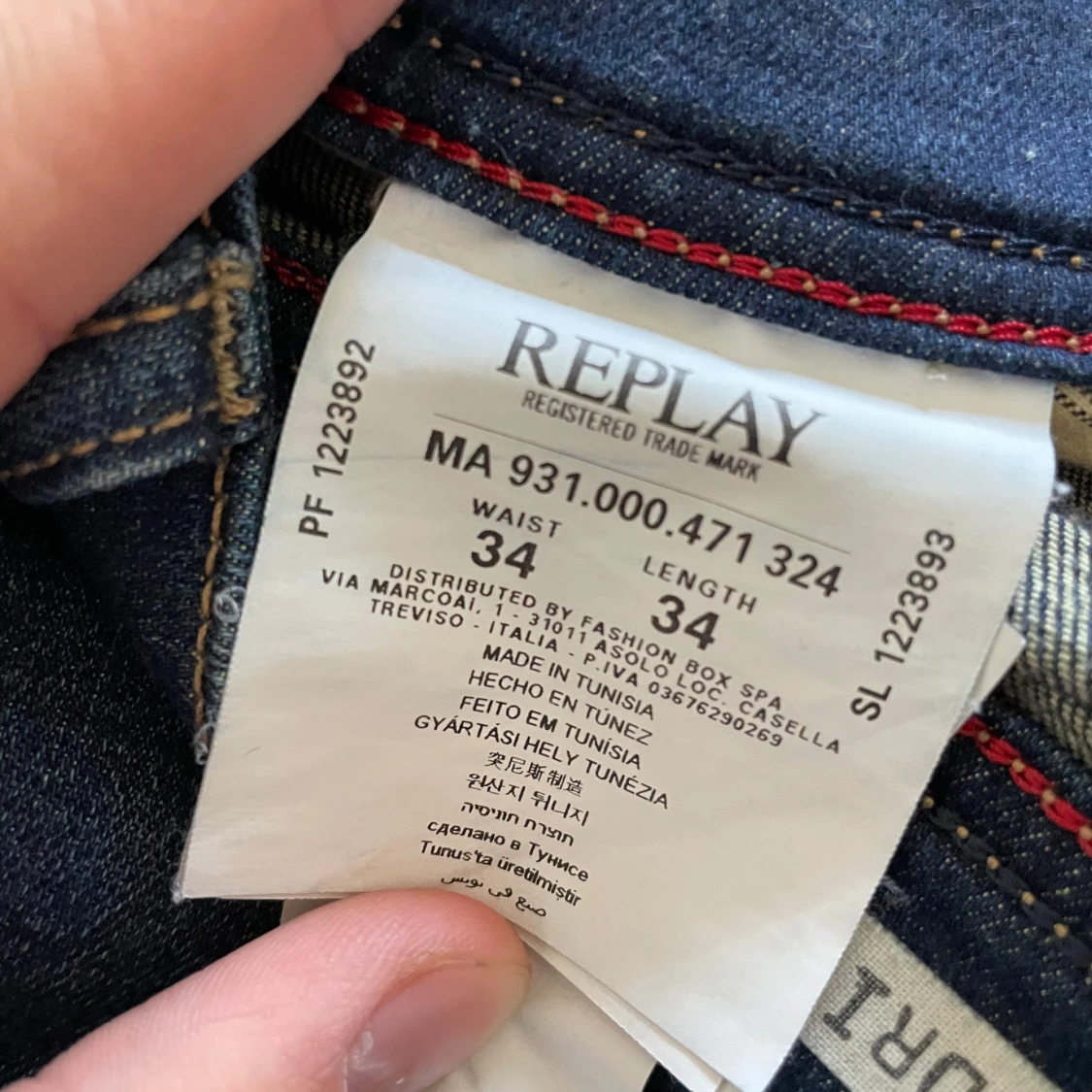 Blå jeans från Replay - 3