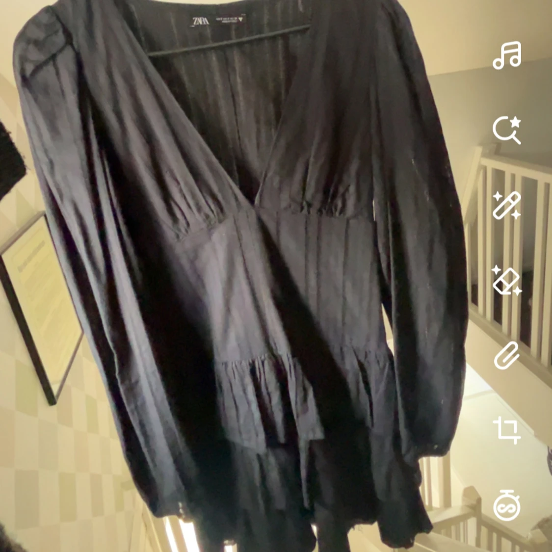 Svart klänning från Zara - 2