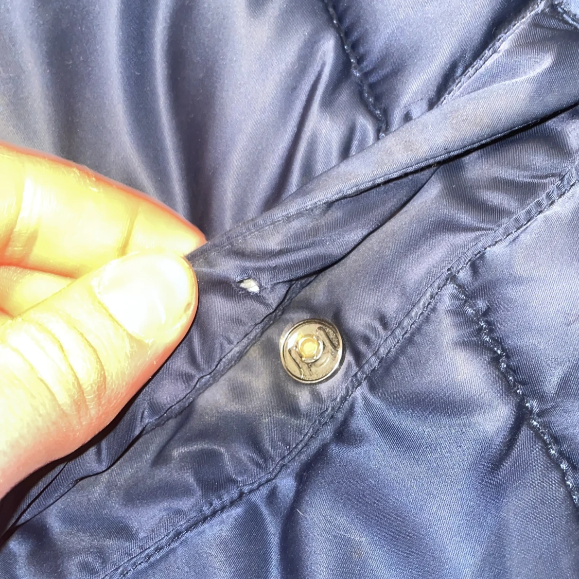 Blå dunjacka från Tommy Hilfiger - 4