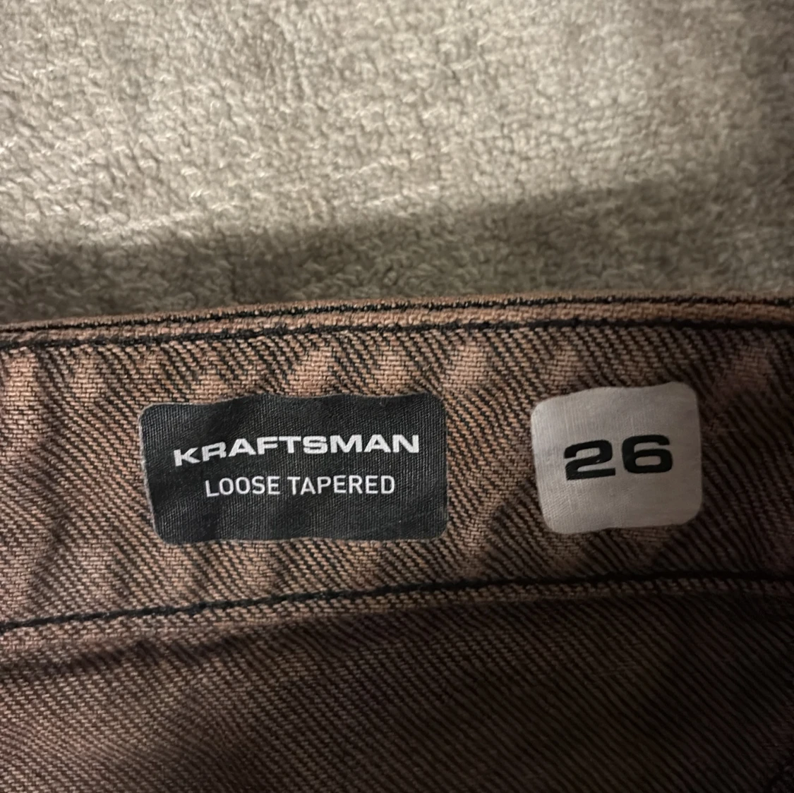 Bruna loose tapered byxor från Volcom - 1