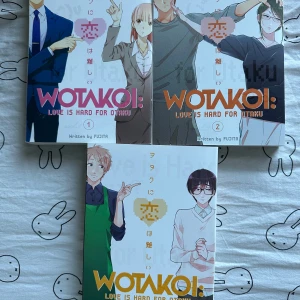 manga wotakoi: love is hard for otaku volume 1,2,3 - books manga wotakoi: love is hard for otaku volume 1,2,3 50sek each (vol 3 40sek), all for 120sek volume three has some damages as seen in picture 4 :)
