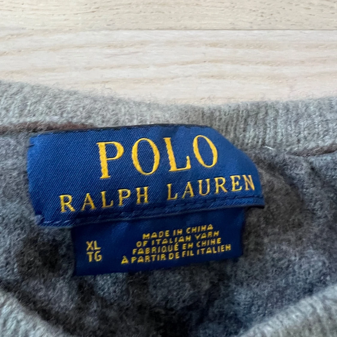Grå ulltröja från Polo Ralph Lauren - 2