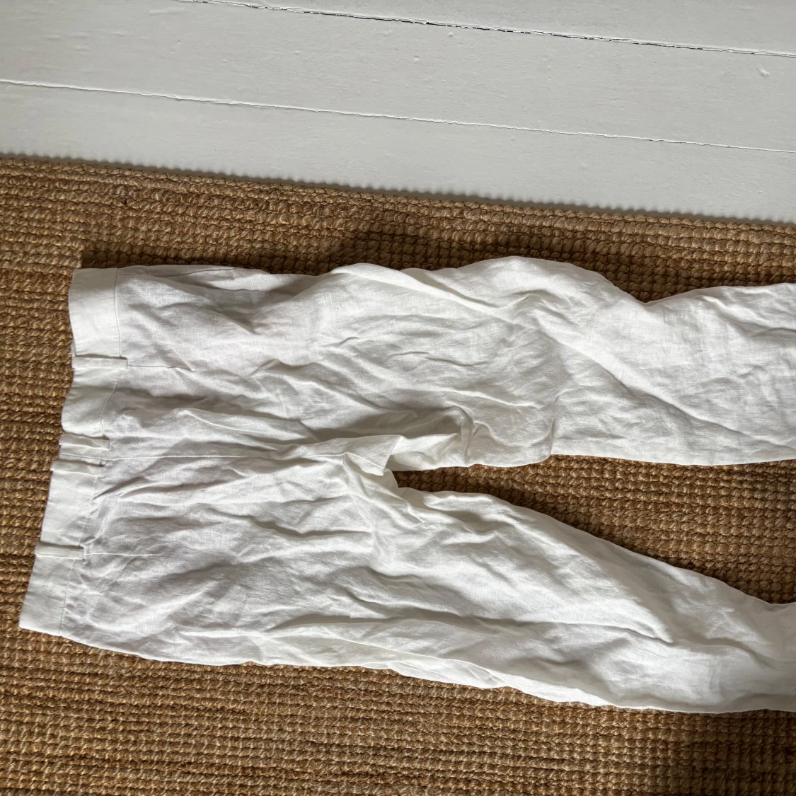 Vita linnebyxor från MNG - 3