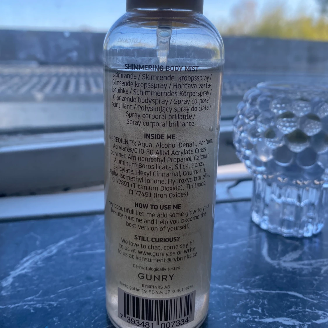 Shimmering body mist glow - 2