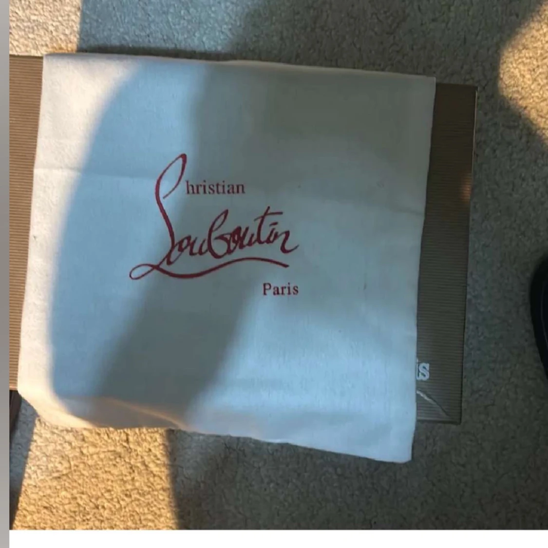 Svarta sneakers från Christian Louboutin - 1