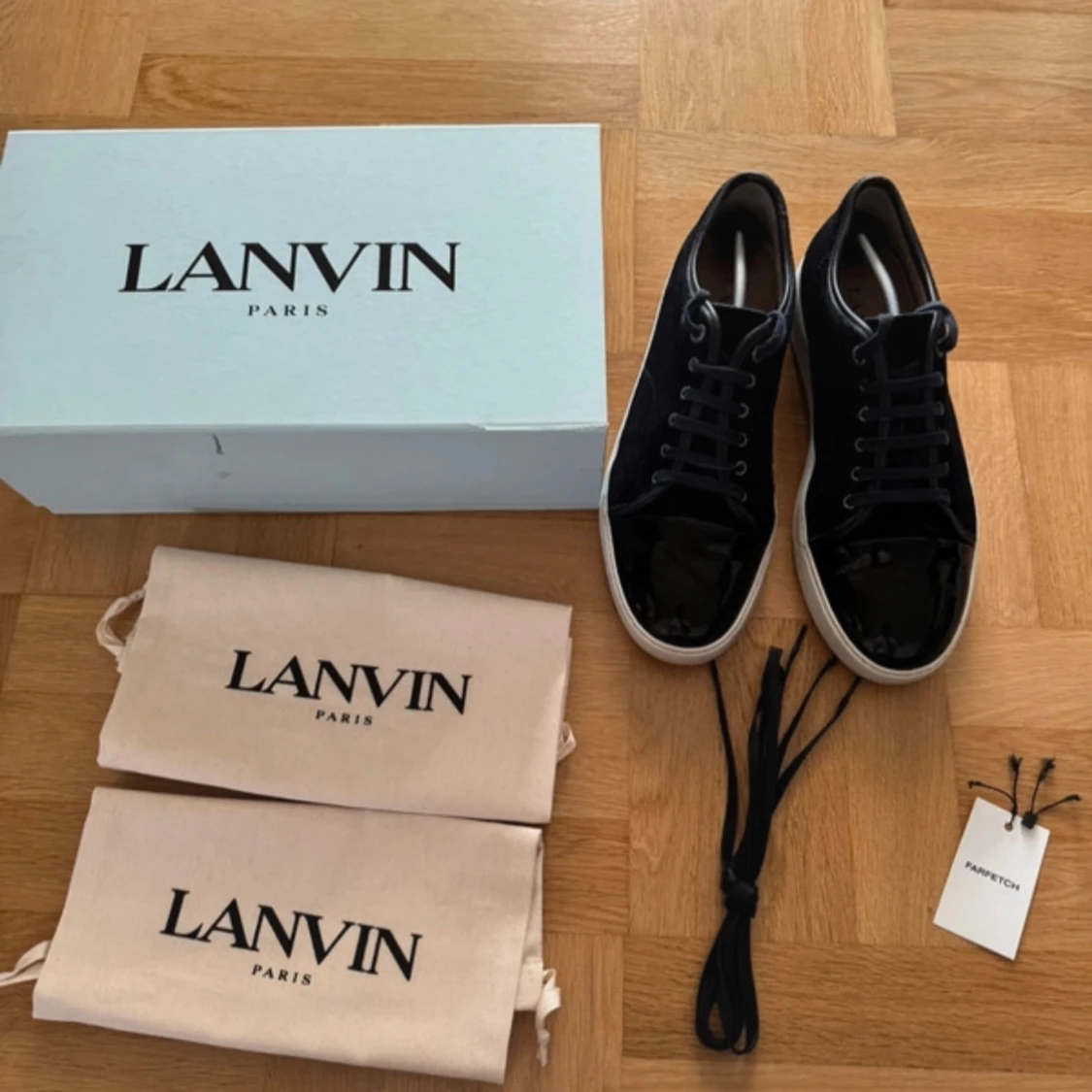 Svarta sneakers från Lanvin