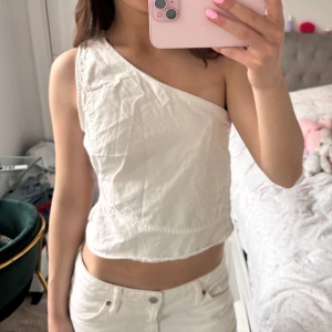 Topp!  - Så snygg topp i jeans material