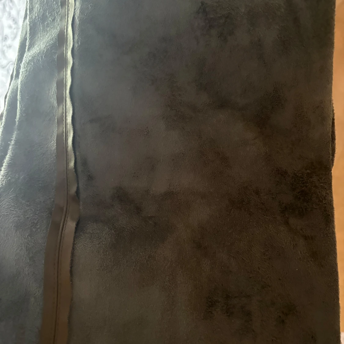 Bruna skinnbyxor med raka ben - 3