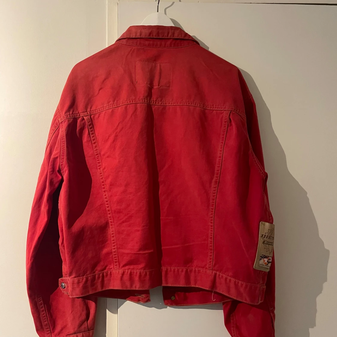 Röd jeansjacka från Diesel - 1