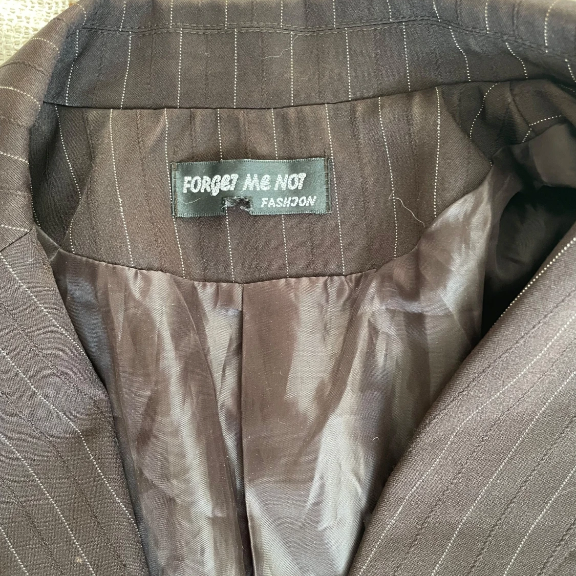 Brun croppad kavaj från Forget Me Not - 1