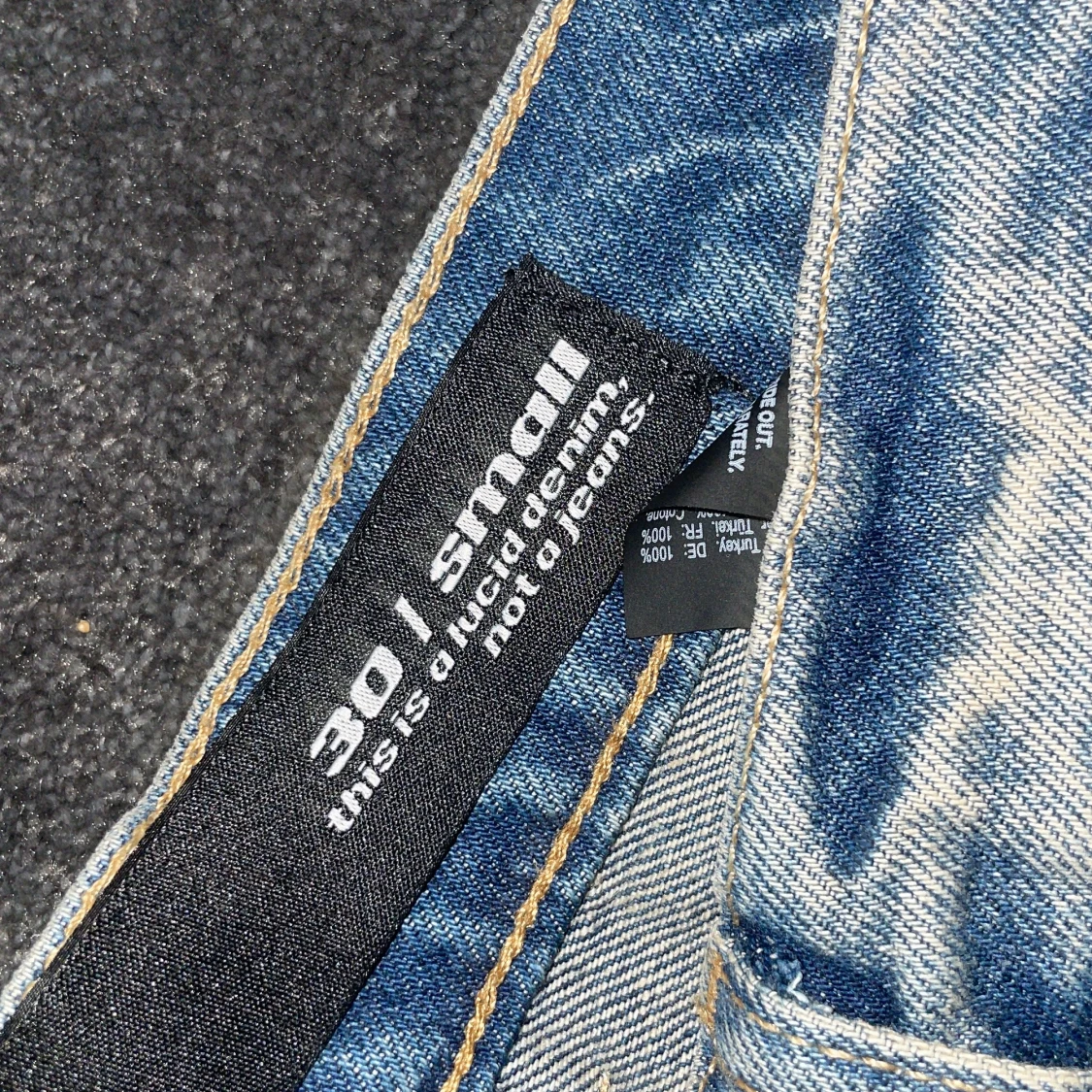 Lucid Club Outer ljusgrå denimbyxor - 3