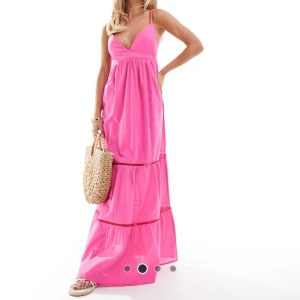 Rosa långklänning från ONLY - Helt ny och oanvänd klänning från Only men köpt genom ASOS. I storlek S