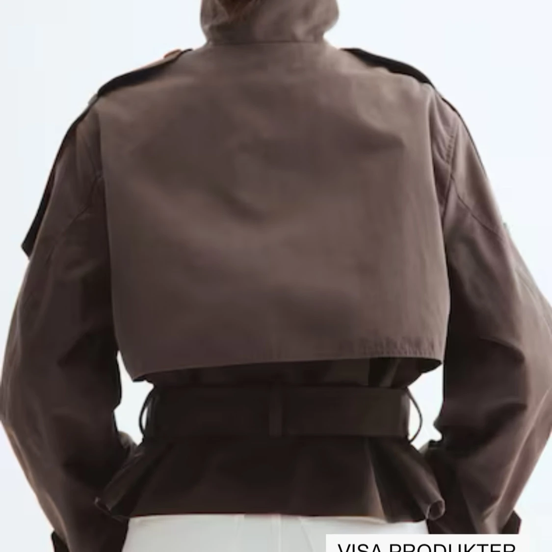 Trenchcoat med bälte - 1