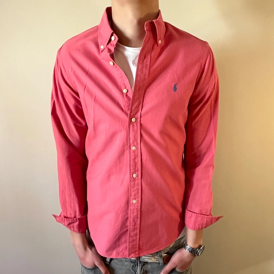 Rosa Ralph Lauren skjorta