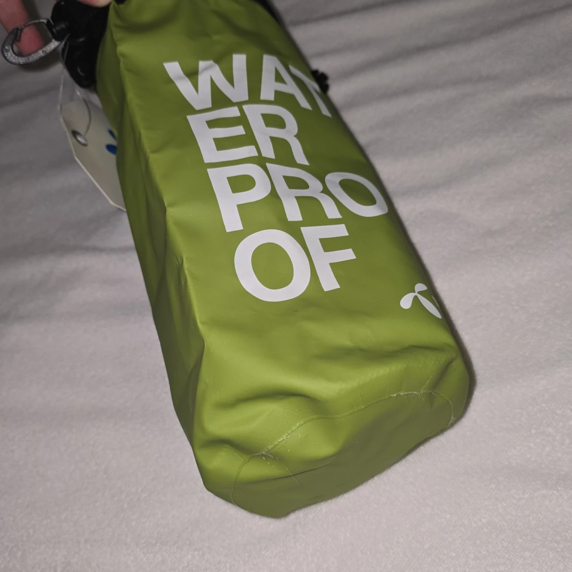 Grön vattentät väska från Telenor - 4