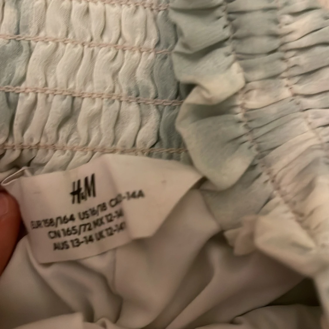 Grön och vit kjol från H&M - 2