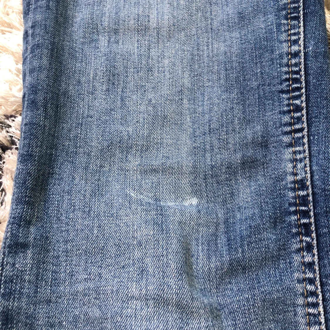 Blå bootcut jeans från Zara - 2