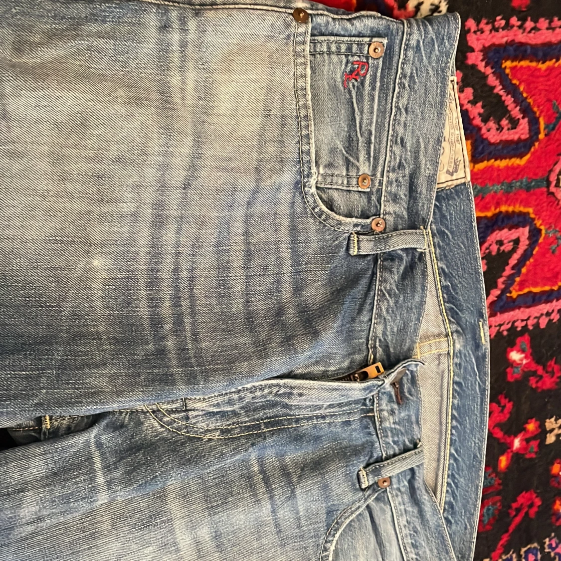 Ljusblå Ralph Lauren jeansbyxor - 2