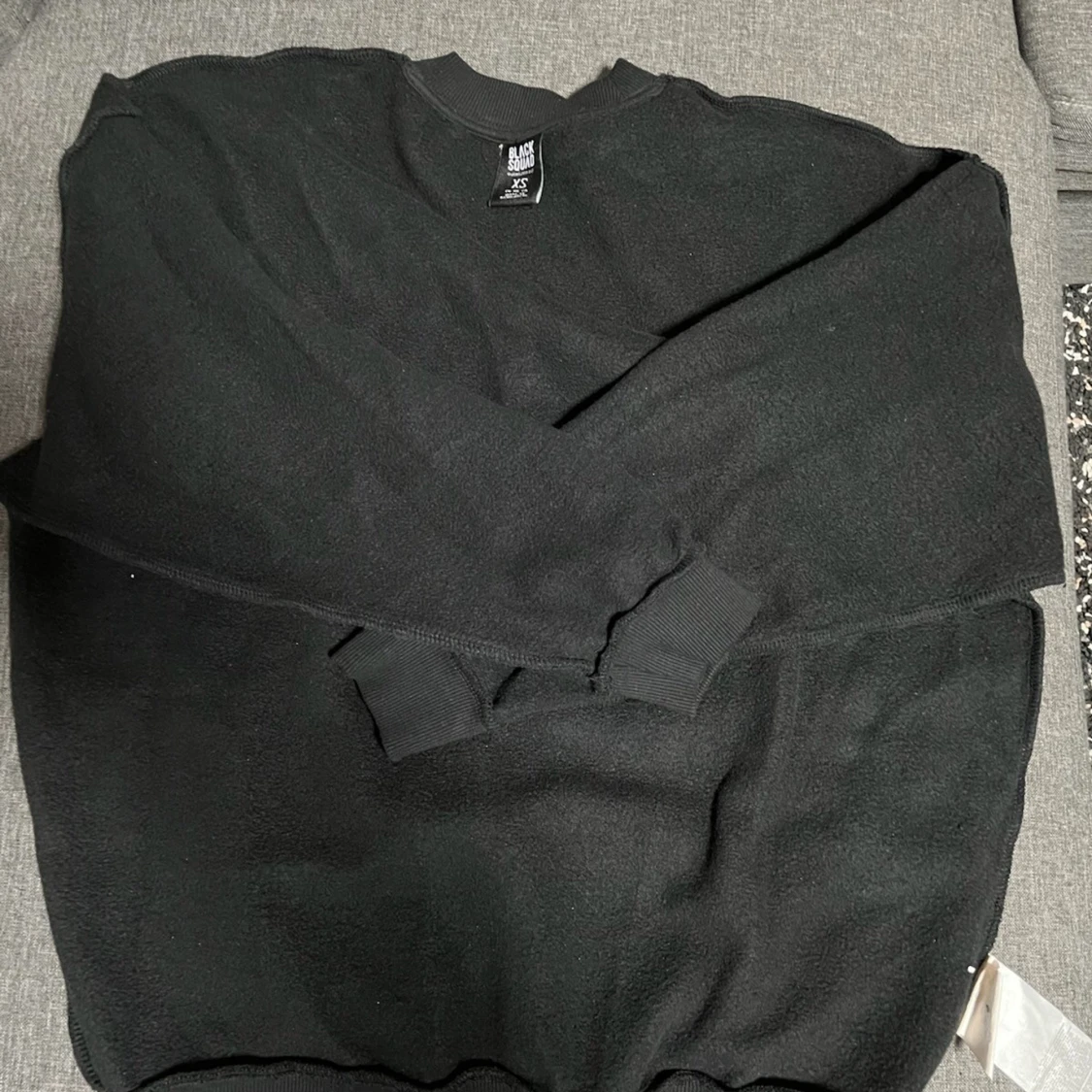 Svart sweatshirt med Los Angeles-tryck - 3