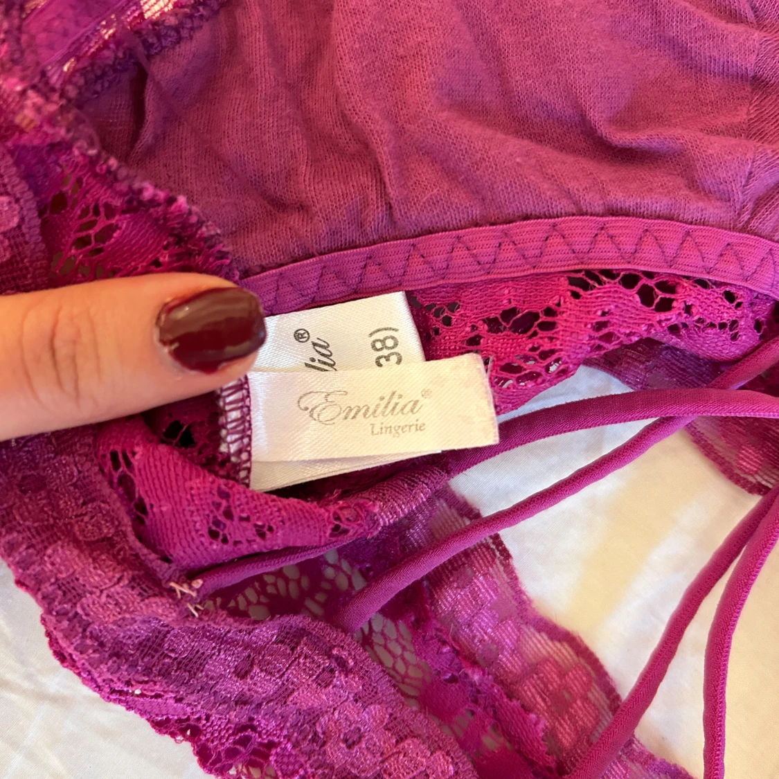 Rosa tränings bralette från Emilia - 2