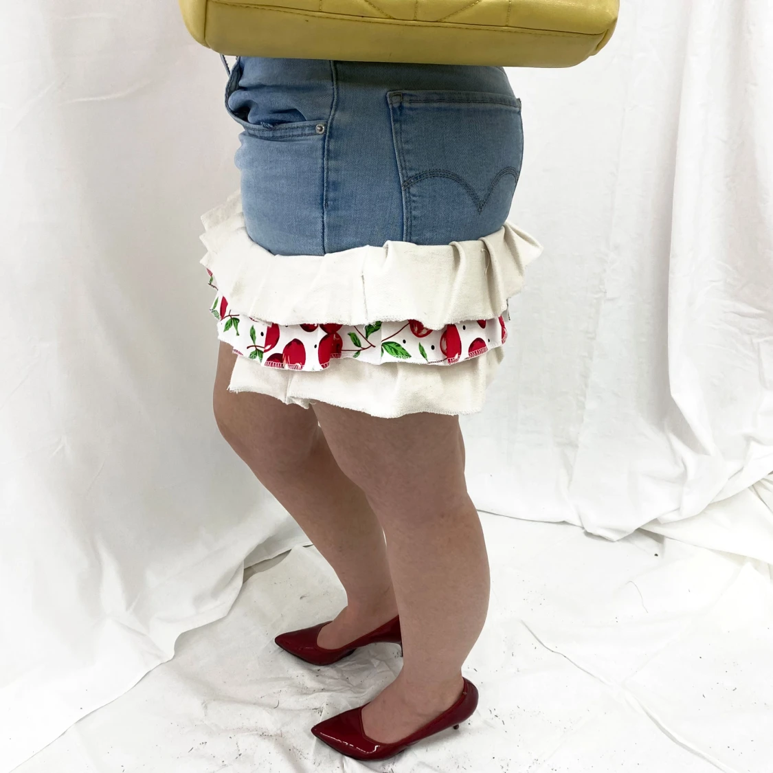 Mini cherry pop skirt  - 1