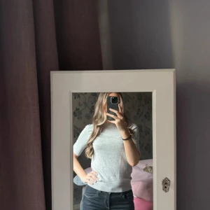 Ljusgrå tröja - Säljer en ljusgrå tröja med korta ärmar. 