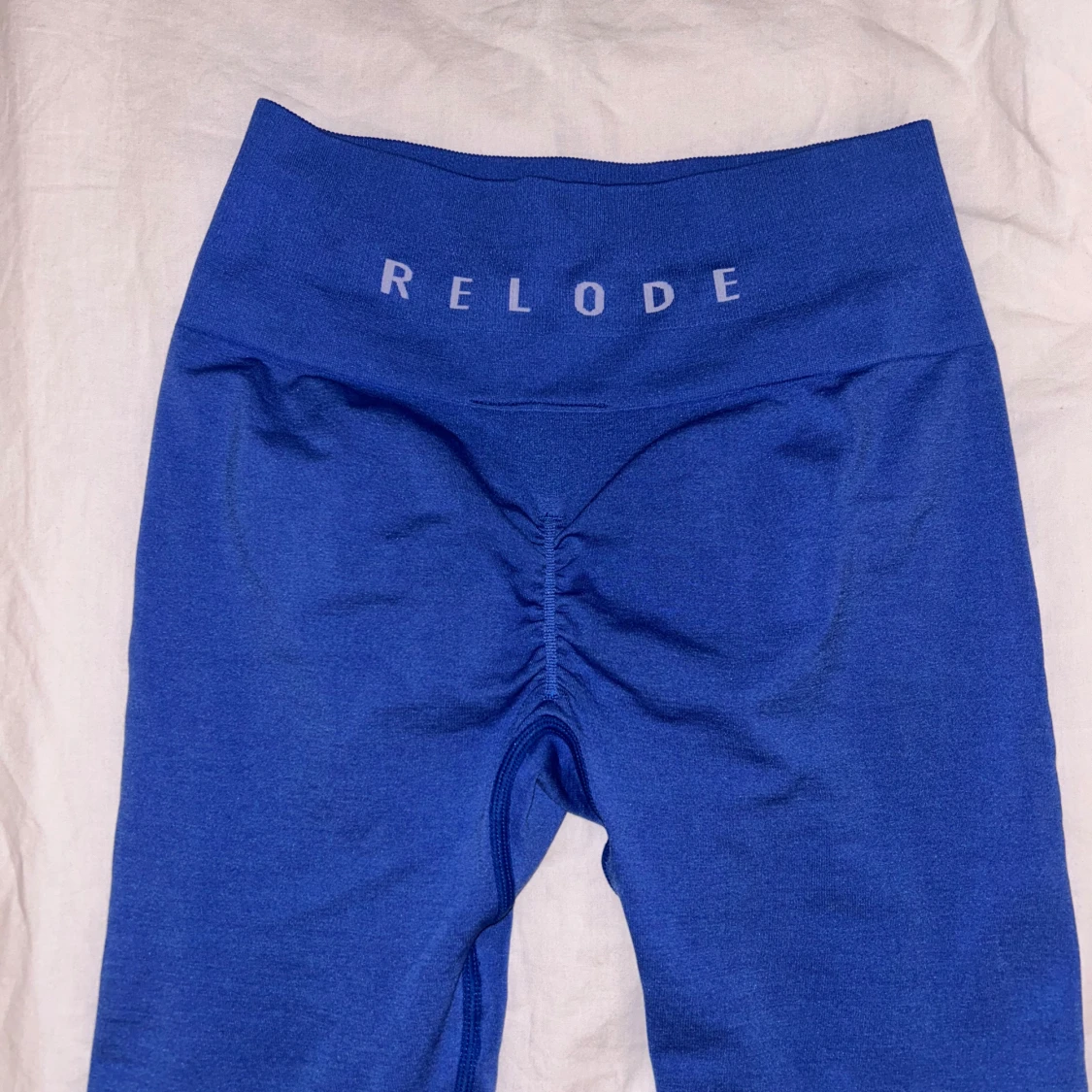 Blå seamless tights från Relode - 2