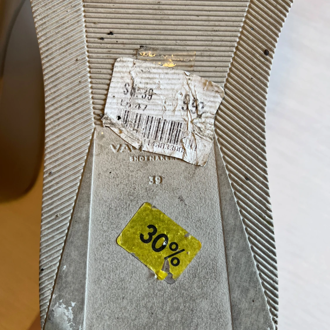 Beige platåsandaler från Vagabond - 2