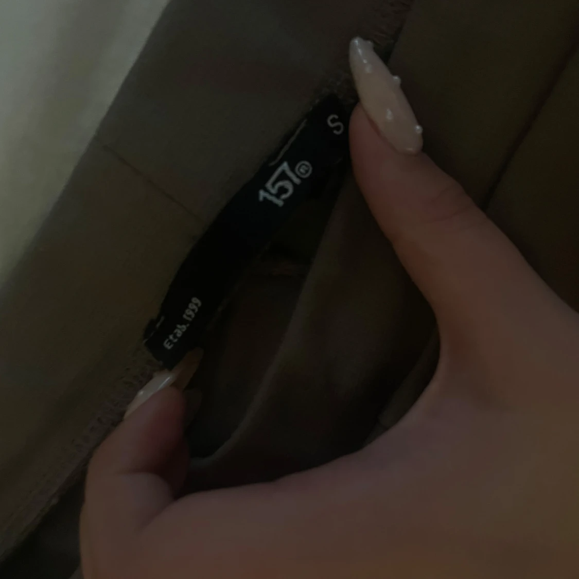 Bruna byxor från 157 - 2