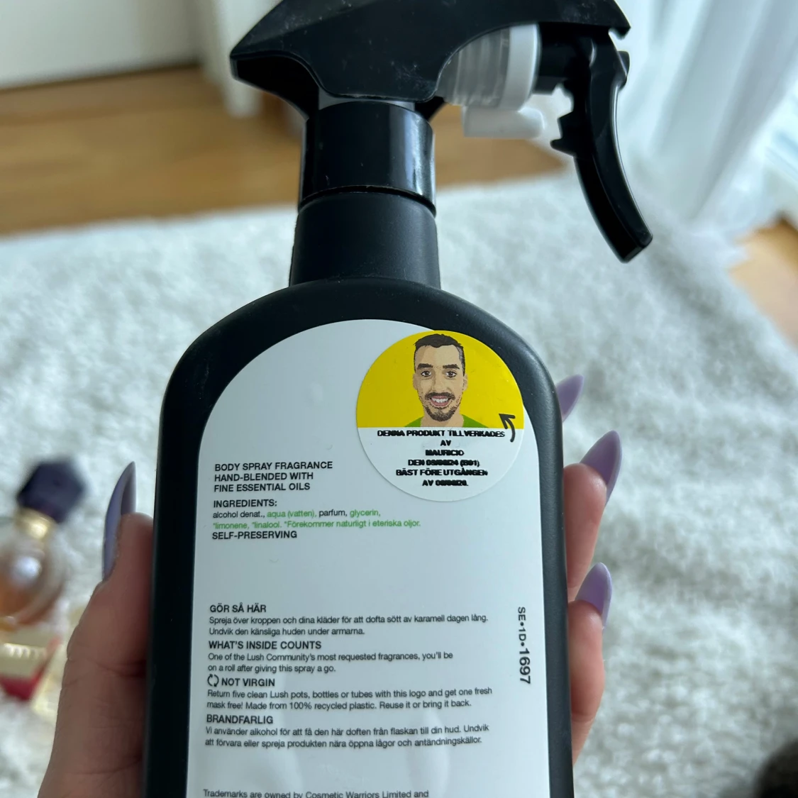 Let The Good Times Roll Body Spray från Lush - 1