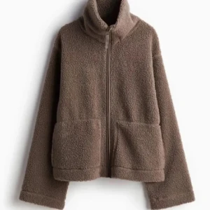 Brun teddyjacka H&M - Teddy jacka från h&m