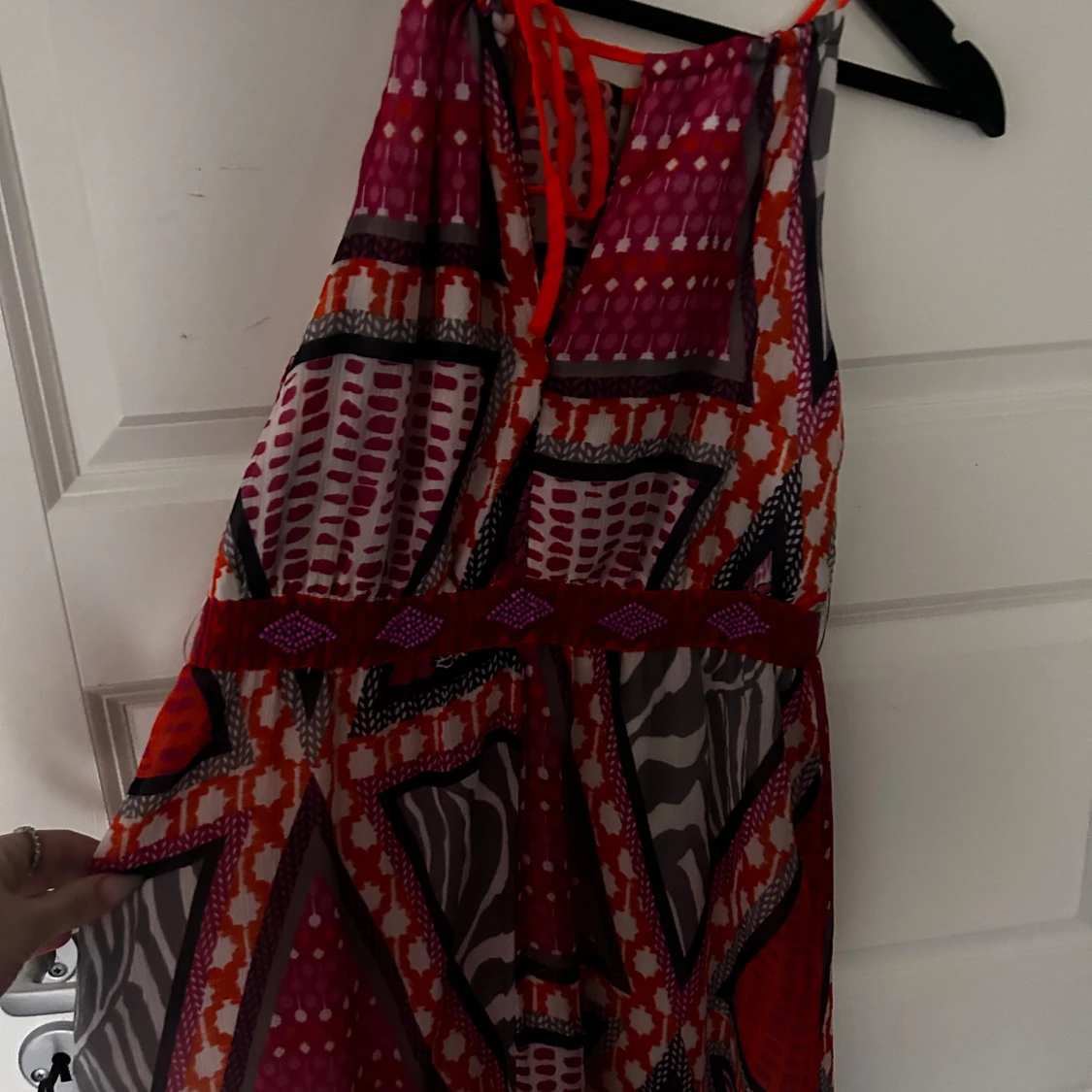 Mönstrad långklänning från H&M - 1