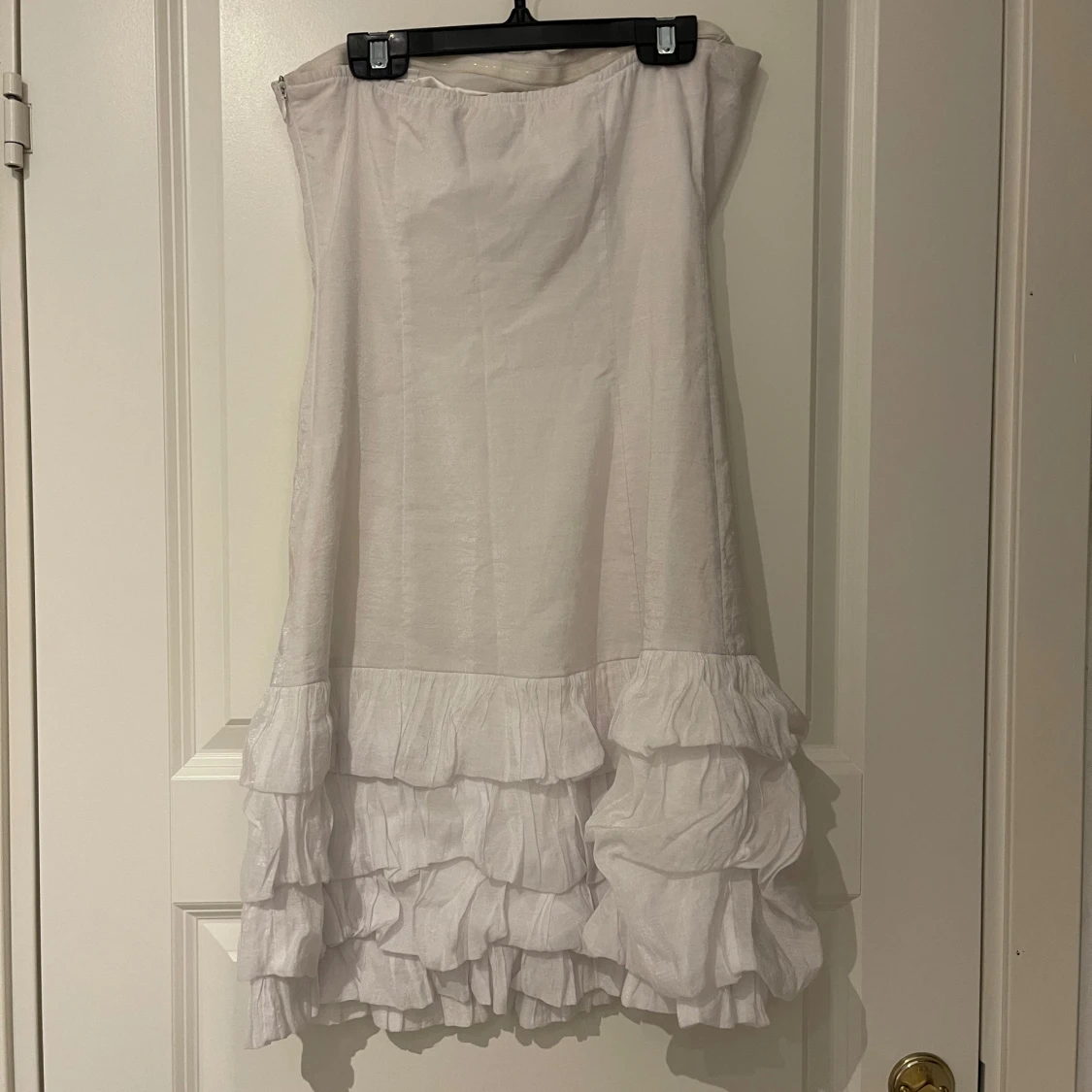 Vit volangklänning från VILA - 1