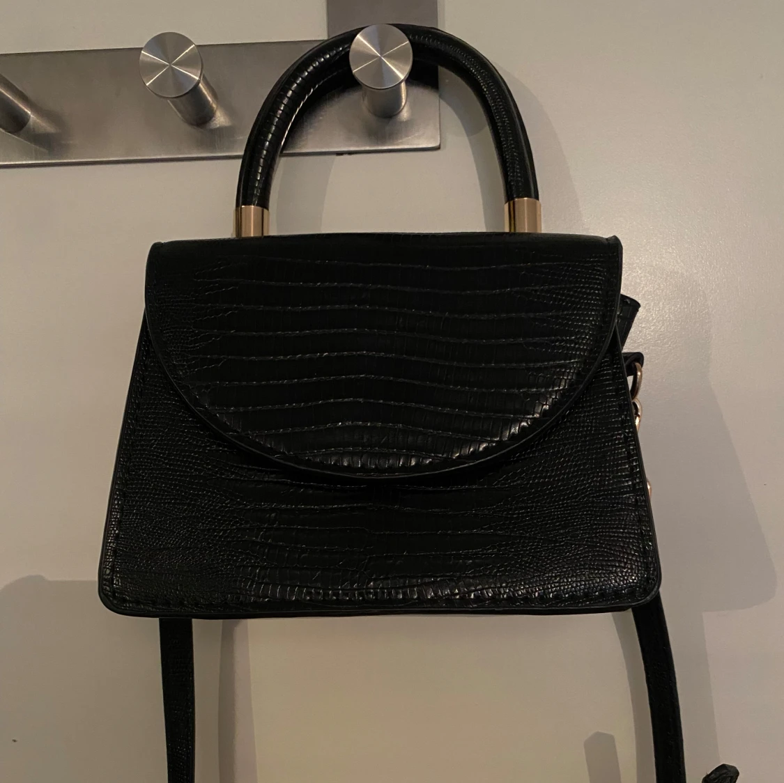 Svart minihandväska 