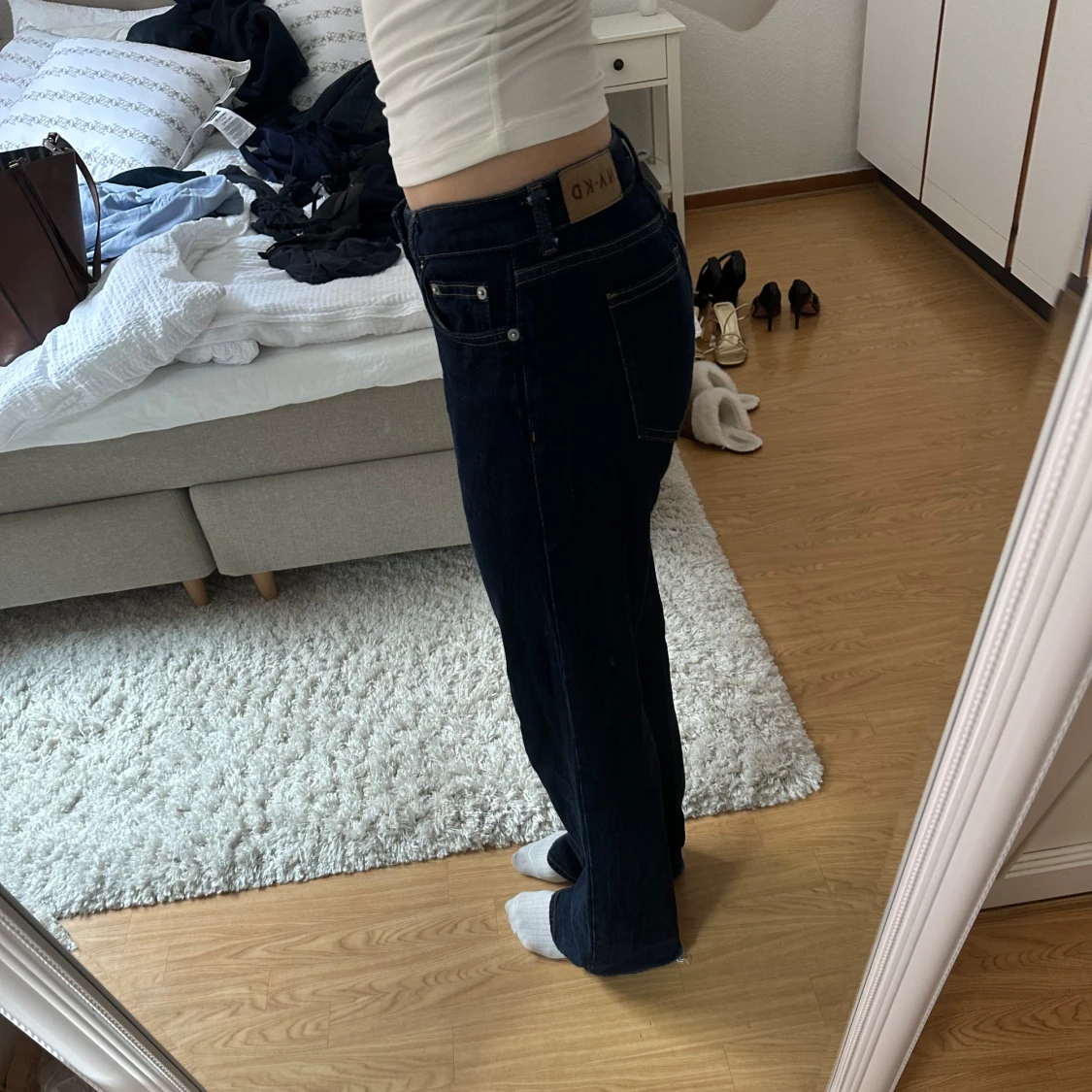 Lågmidjade jeans  - 2